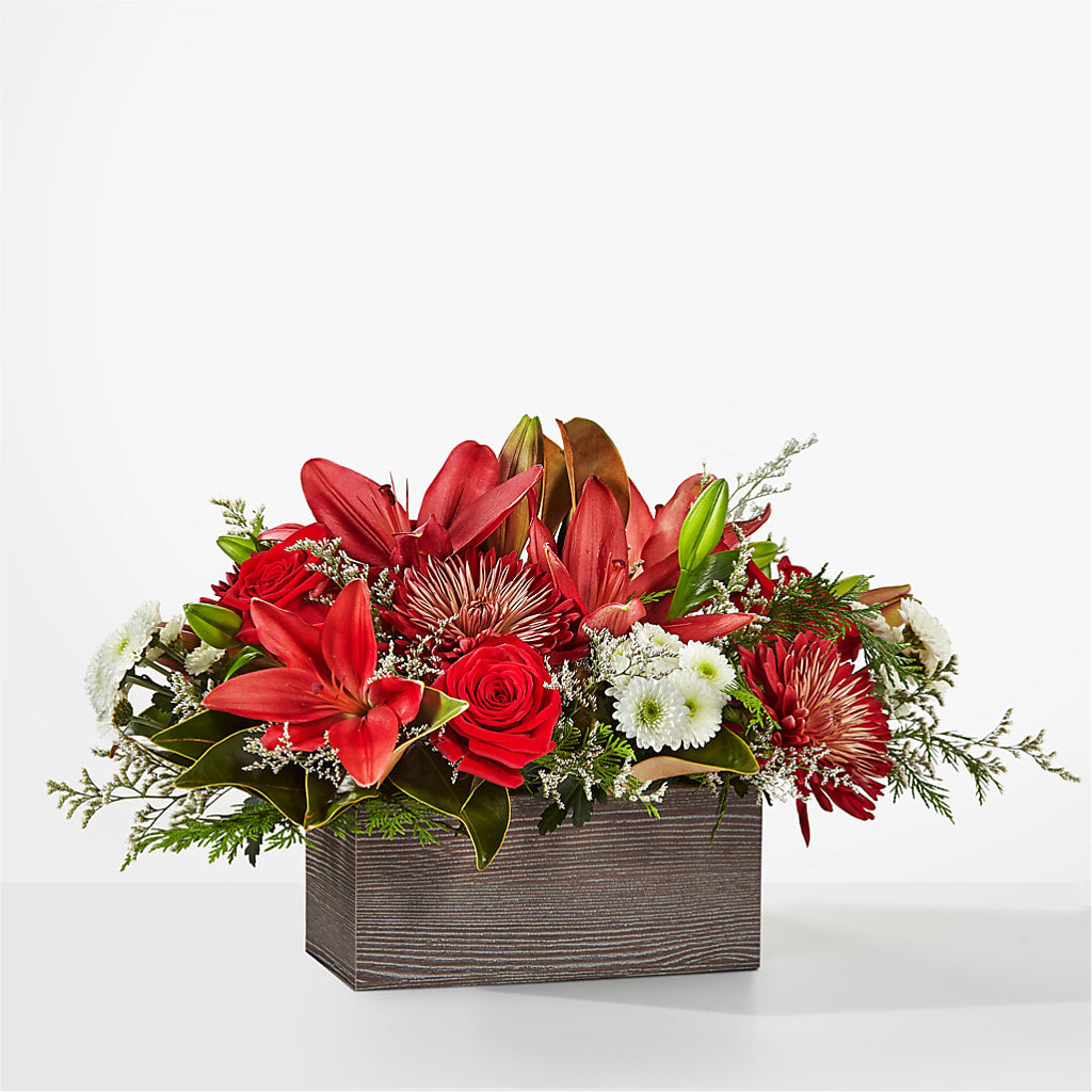 Christmas Break Bouquet – Maes Flower Shop, Ville Platte LA