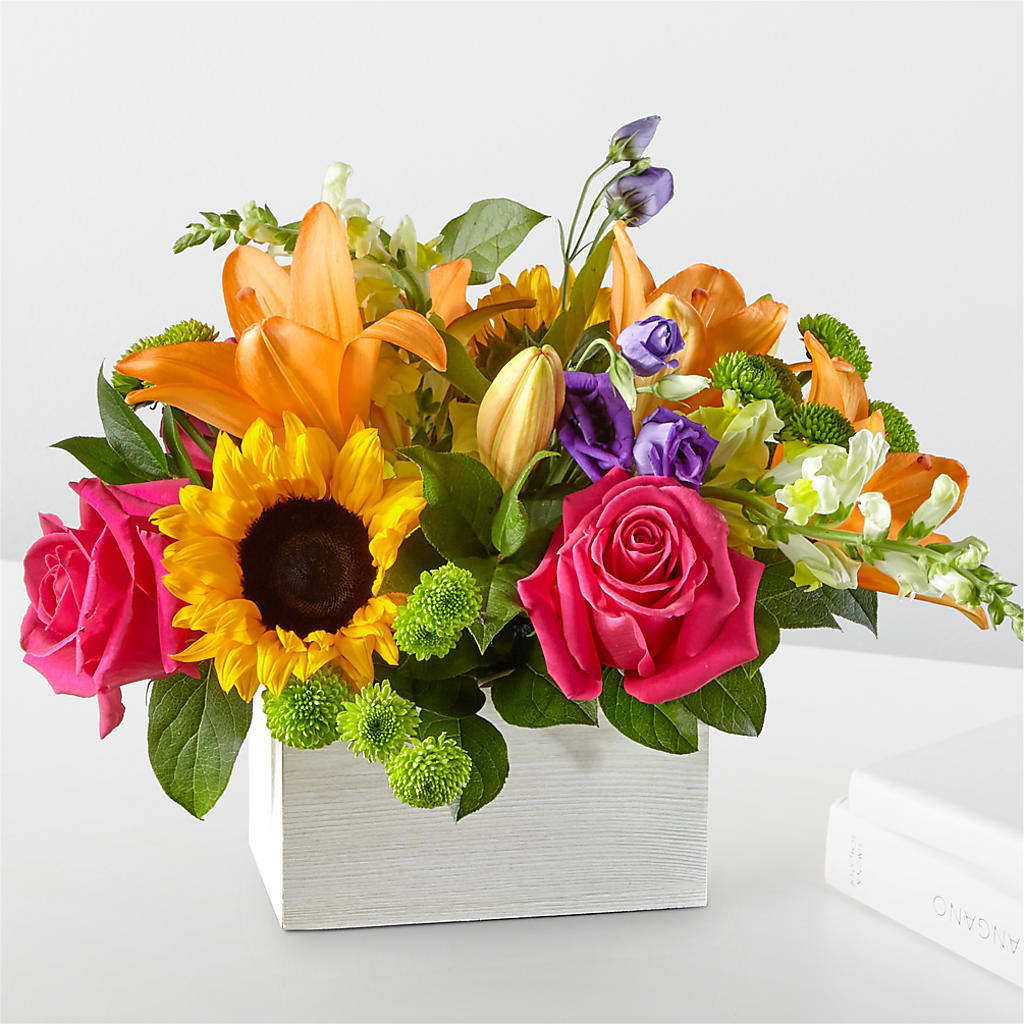 Best Day Box Bouquet – Maes Flower Shop, Ville Platte LA