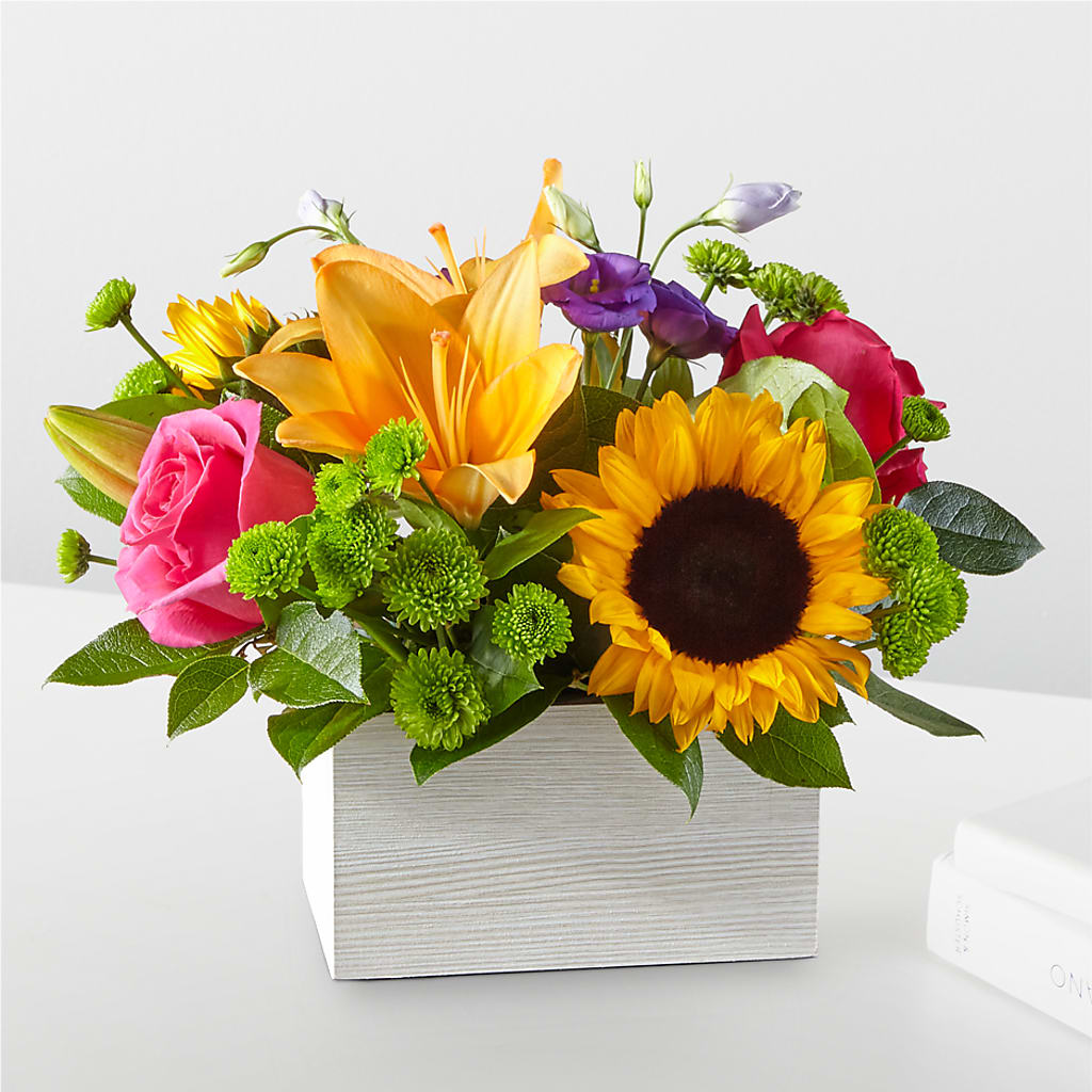 Best Day Box Bouquet – Maes Flower Shop, Ville Platte LA
