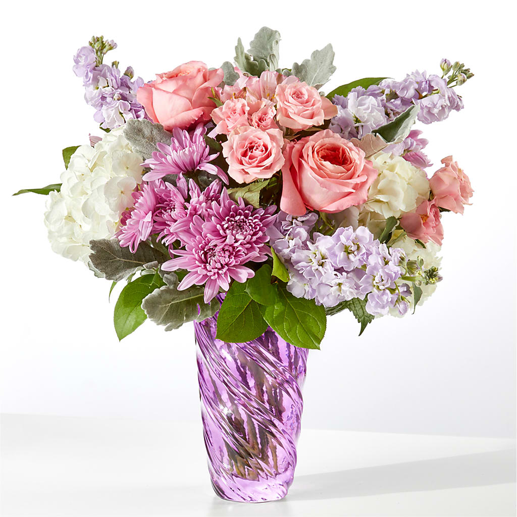 Silver Lining Bouquet – Maes Flower Shop, Ville Platte LA