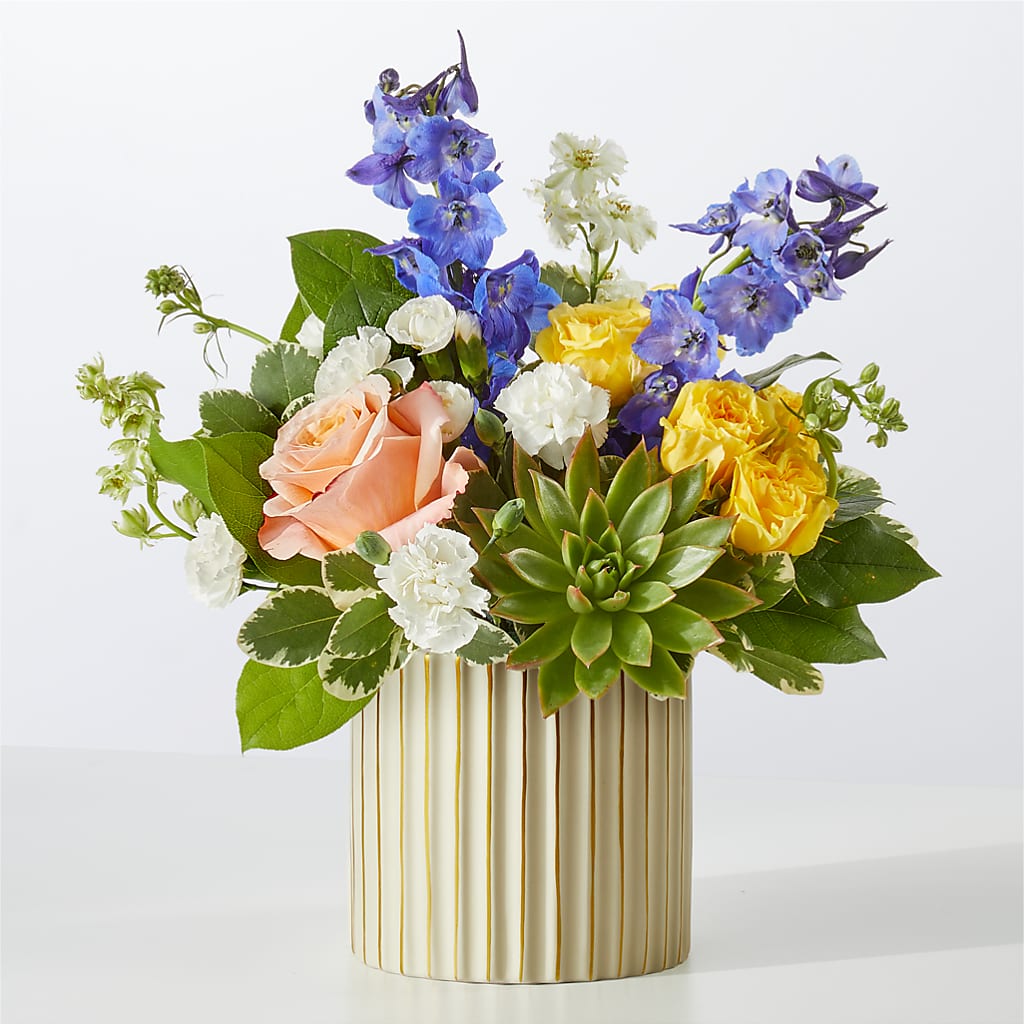 Cobalt Reverie Bouquet – Maes Flower Shop, Ville Platte LA