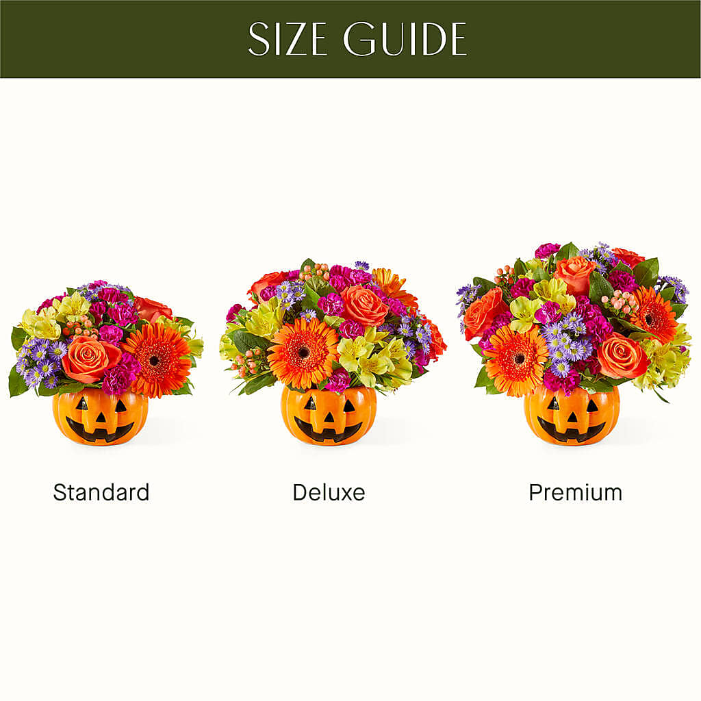Tricks & Treats Pumpkin – Maes Flower Shop, Ville Platte LA