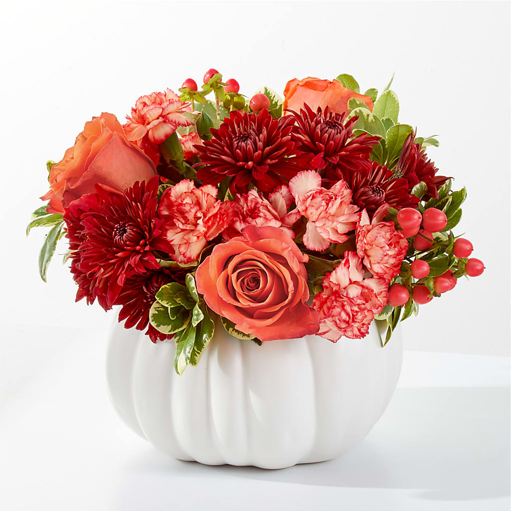 Autumn Air Pumpkin Bouquet – Maes Flower Shop, Ville Platte LA
