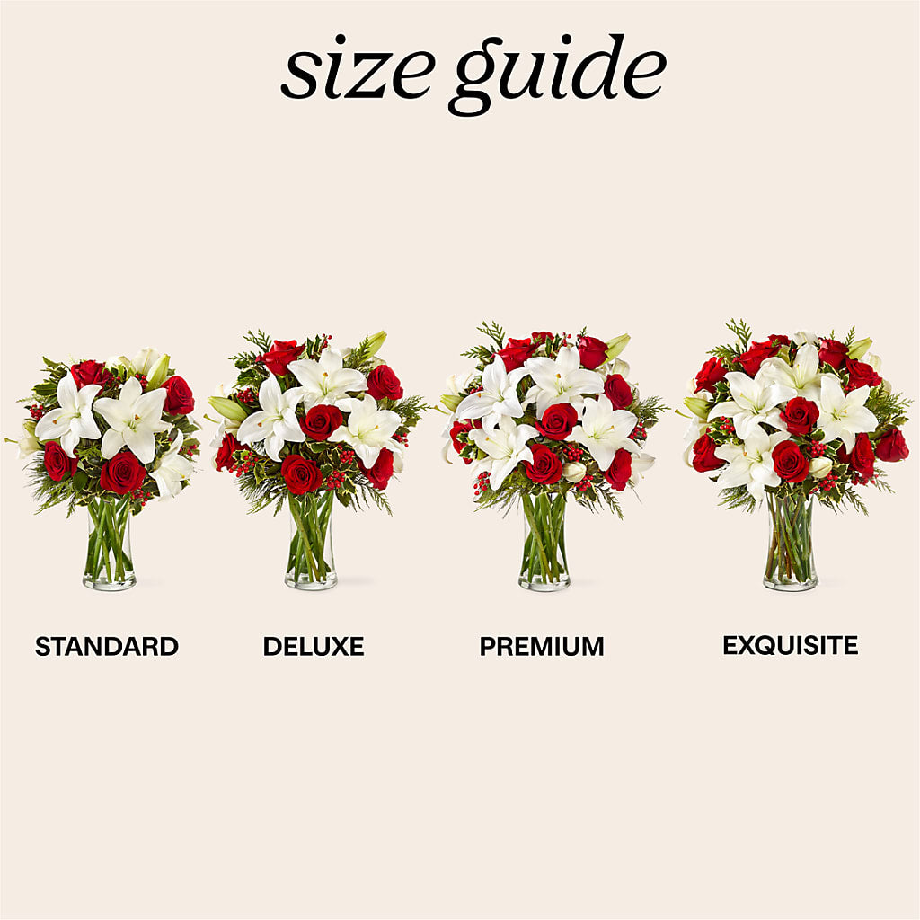 Sparkling Snowflakes Bouquet – Maes Flower Shop, Ville Platte LA
