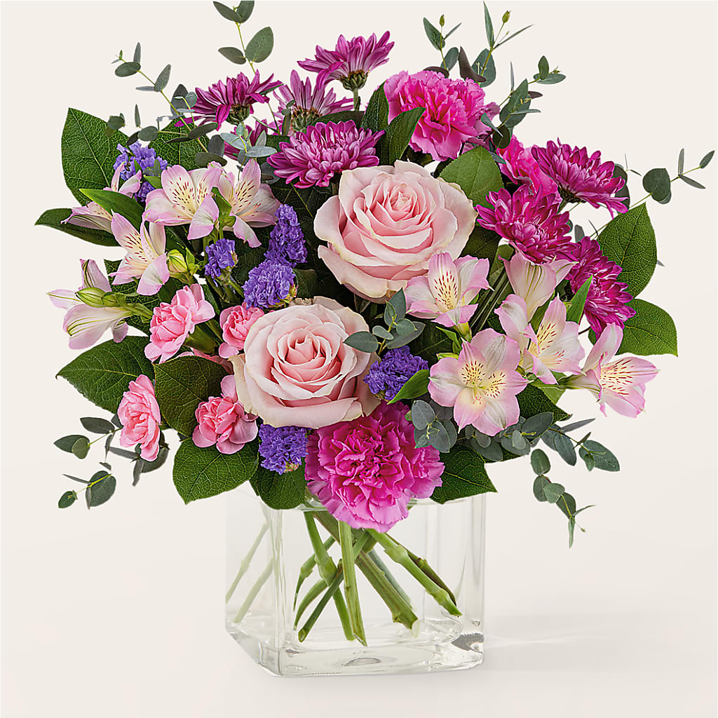 Rosy Radiance Bouquet – Maes Flower Shop, Ville Platte LA