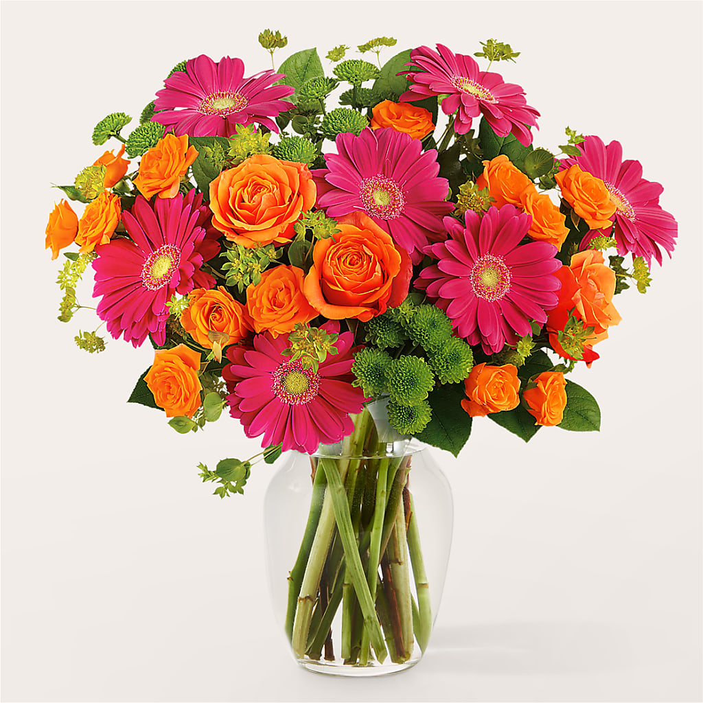 Zest for Life Bouquet – Maes Flower Shop, Ville Platte LA