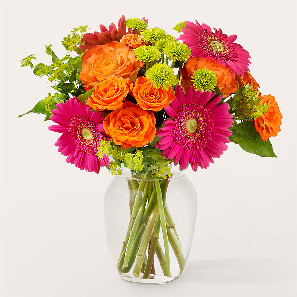 Zest for Life Bouquet – Maes Flower Shop, Ville Platte LA