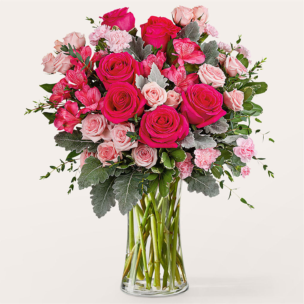 Tickled Pink Bouquet – Maes Flower Shop, Ville Platte LA