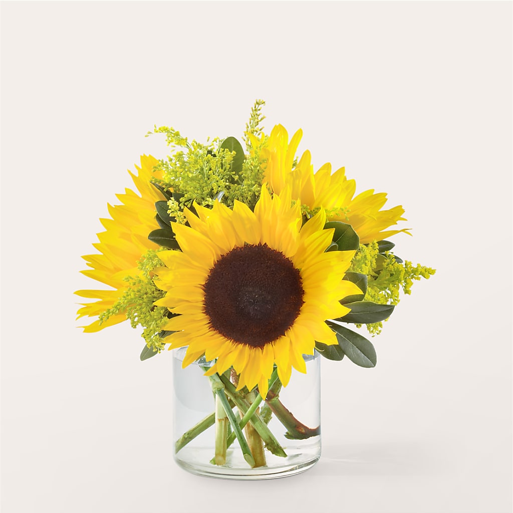 Beaming Sunflower Bouquet – Maes Flower Shop, Ville Platte LA