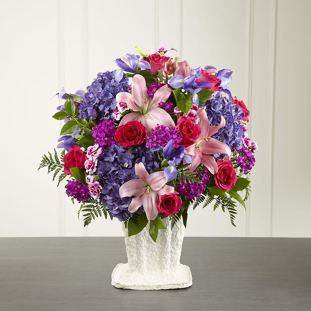We Fondly Remember Arrangement – Maes Flower Shop, Ville Platte LA