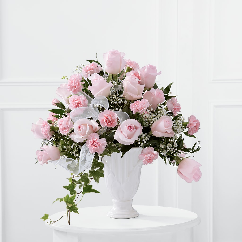 Deepest Sympathy Arrangement – Maes Flower Shop, Ville Platte LA
