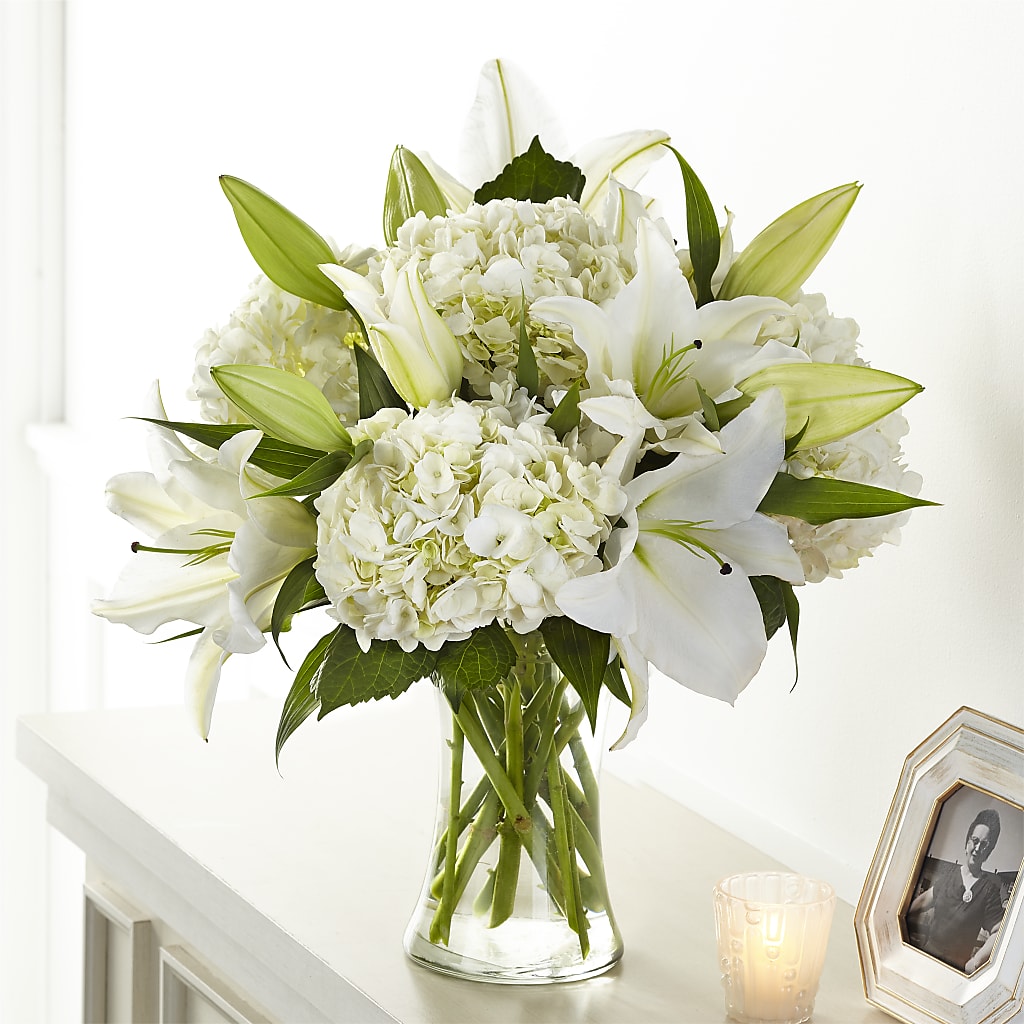Compassionate Lily Bouquet – Maes Flower Shop, Ville Platte LA