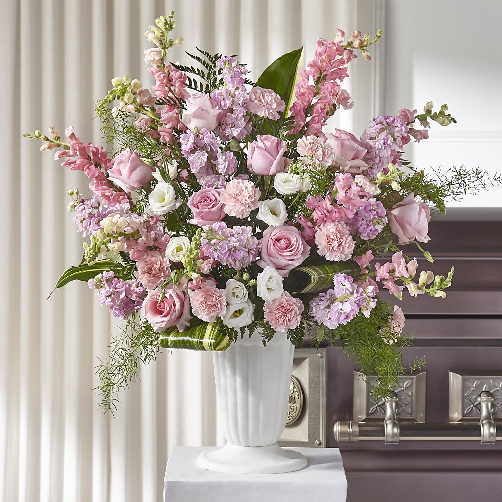 Divine Comfort Arrangement – Maes Flower Shop, Ville Platte LA