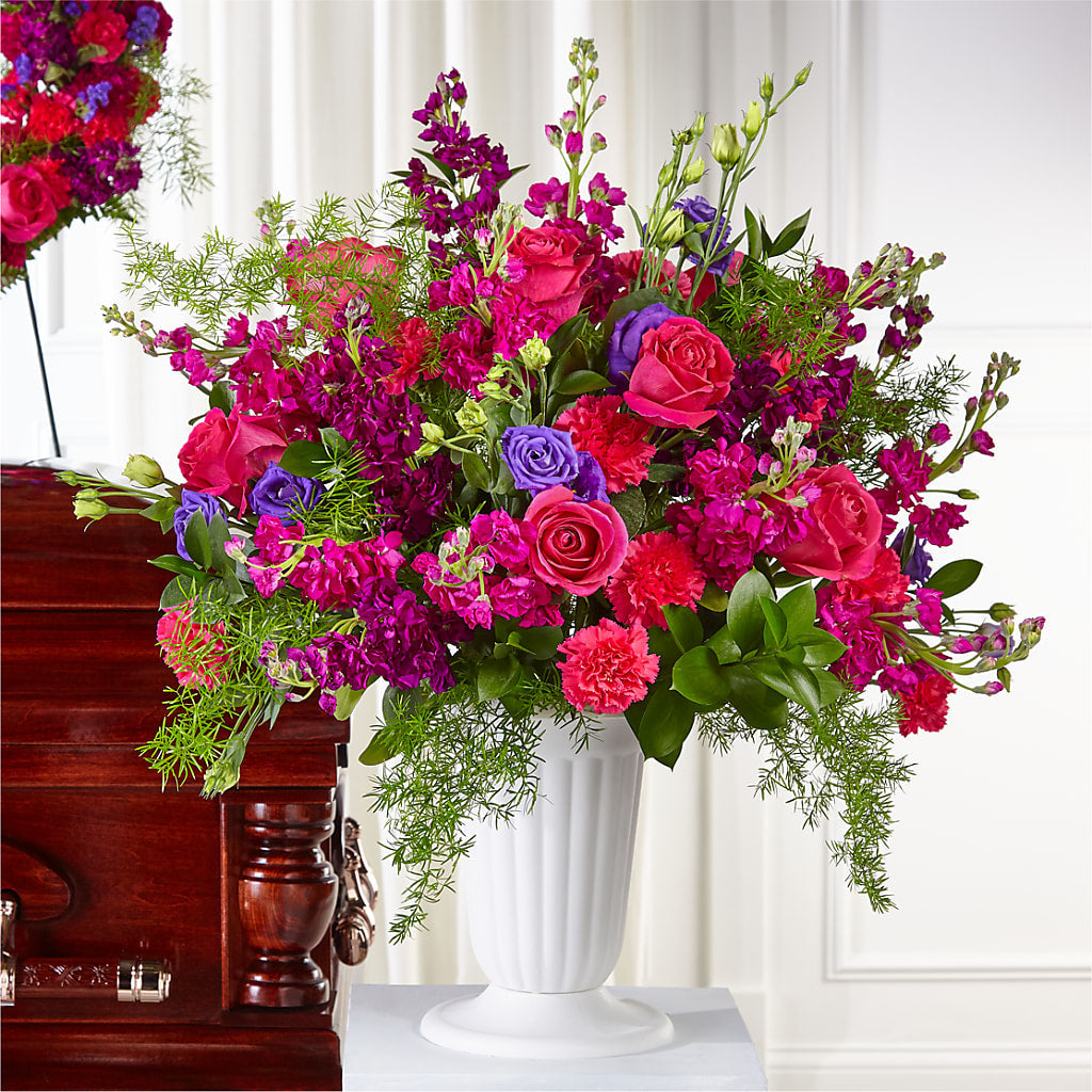 Eternal Day Arrangement – Maes Flower Shop, Ville Platte LA