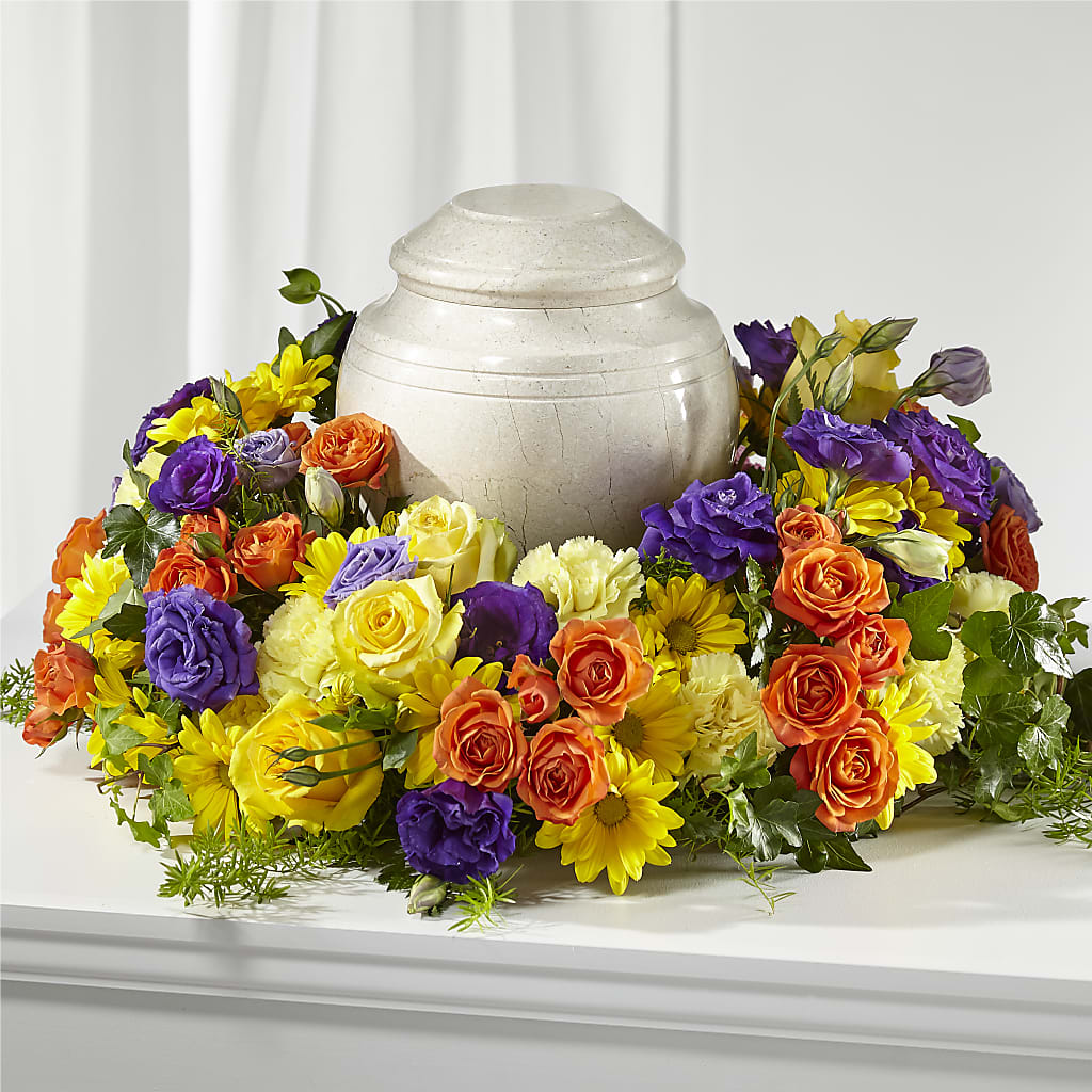 Blossoms of Remembrance Cremation Adornment – Maes Flower Shop, Ville Platte LA
