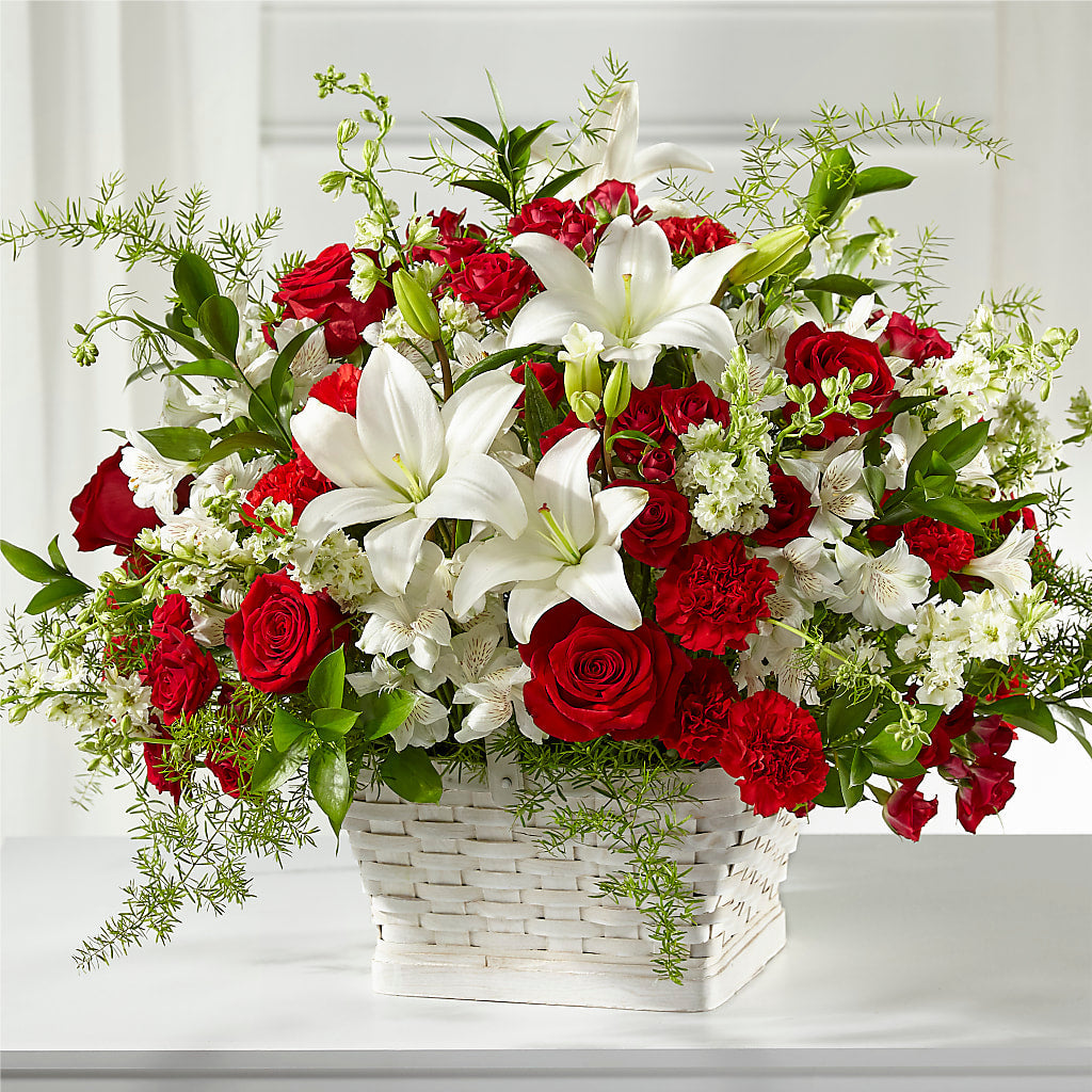 Sentiments of Love Arrangement – Maes Flower Shop, Ville Platte LA