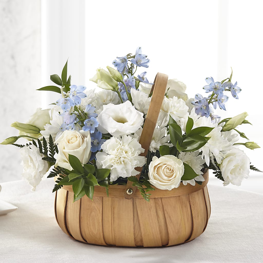 Sincerely Heartfelt Basket – Maes Flower Shop, Ville Platte LA