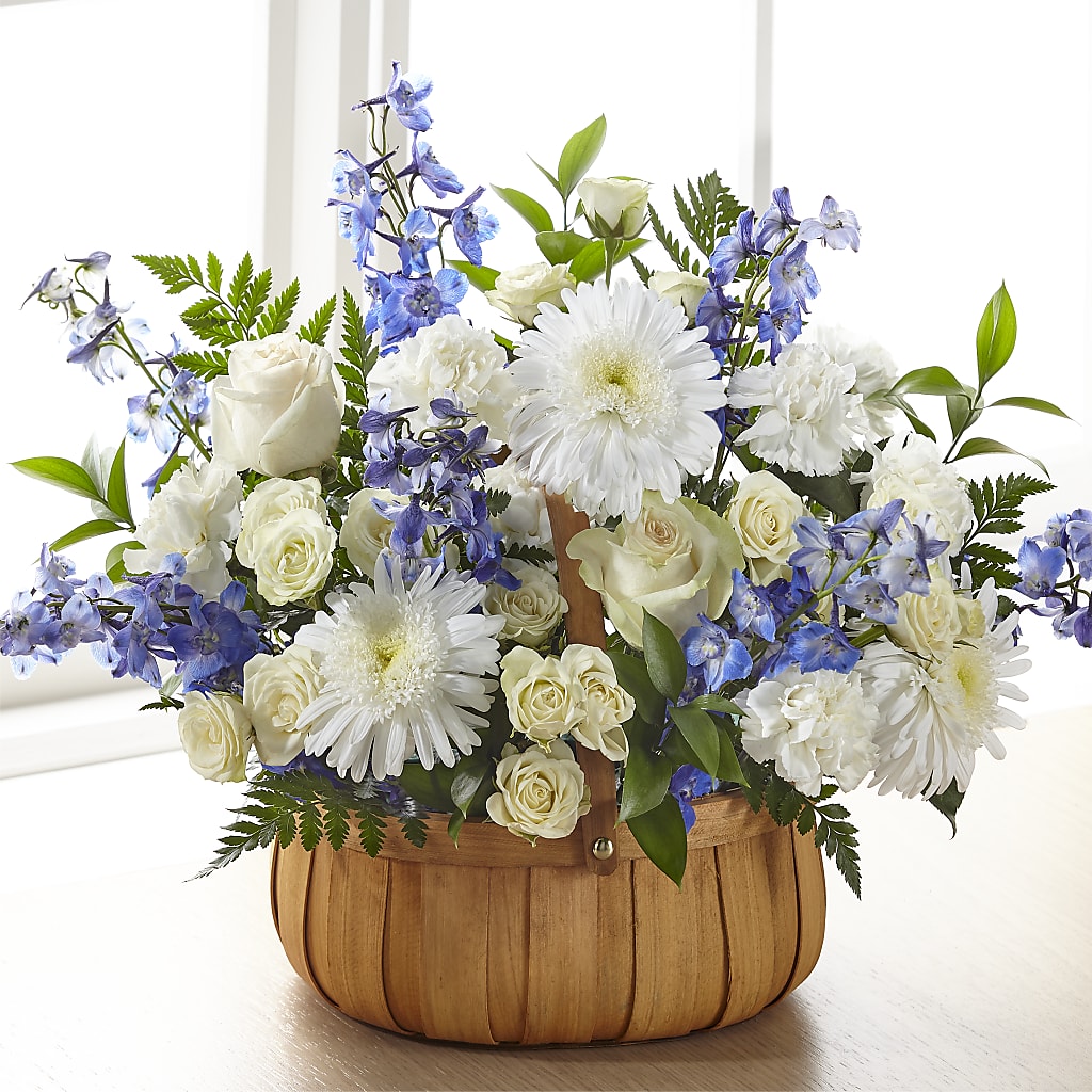Harmony & Grace Basket – Maes Flower Shop, Ville Platte LA