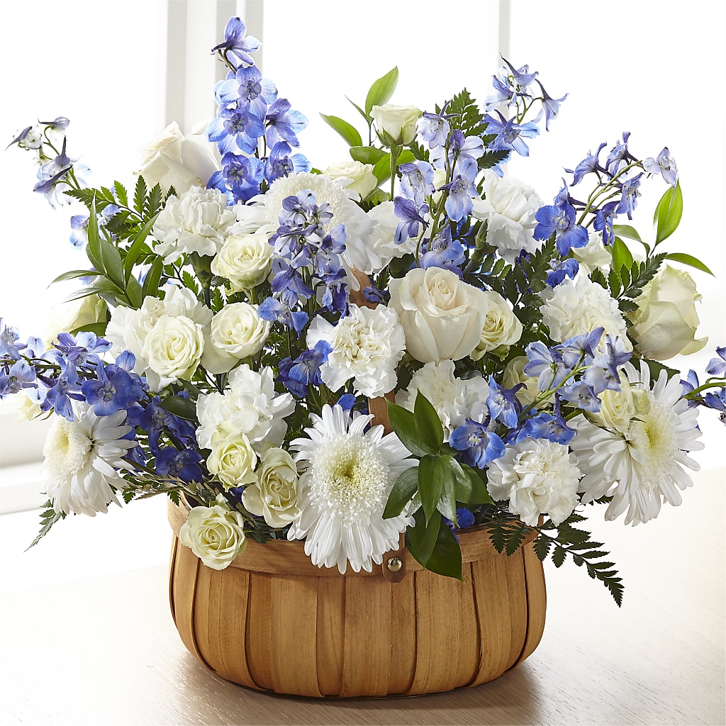 Harmony & Grace Basket – Maes Flower Shop, Ville Platte LA