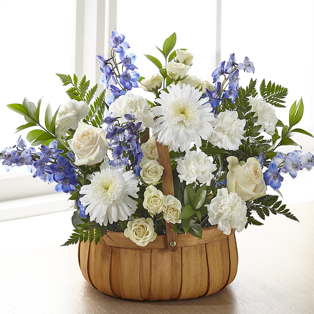 Harmony & Grace Basket – Maes Flower Shop, Ville Platte LA