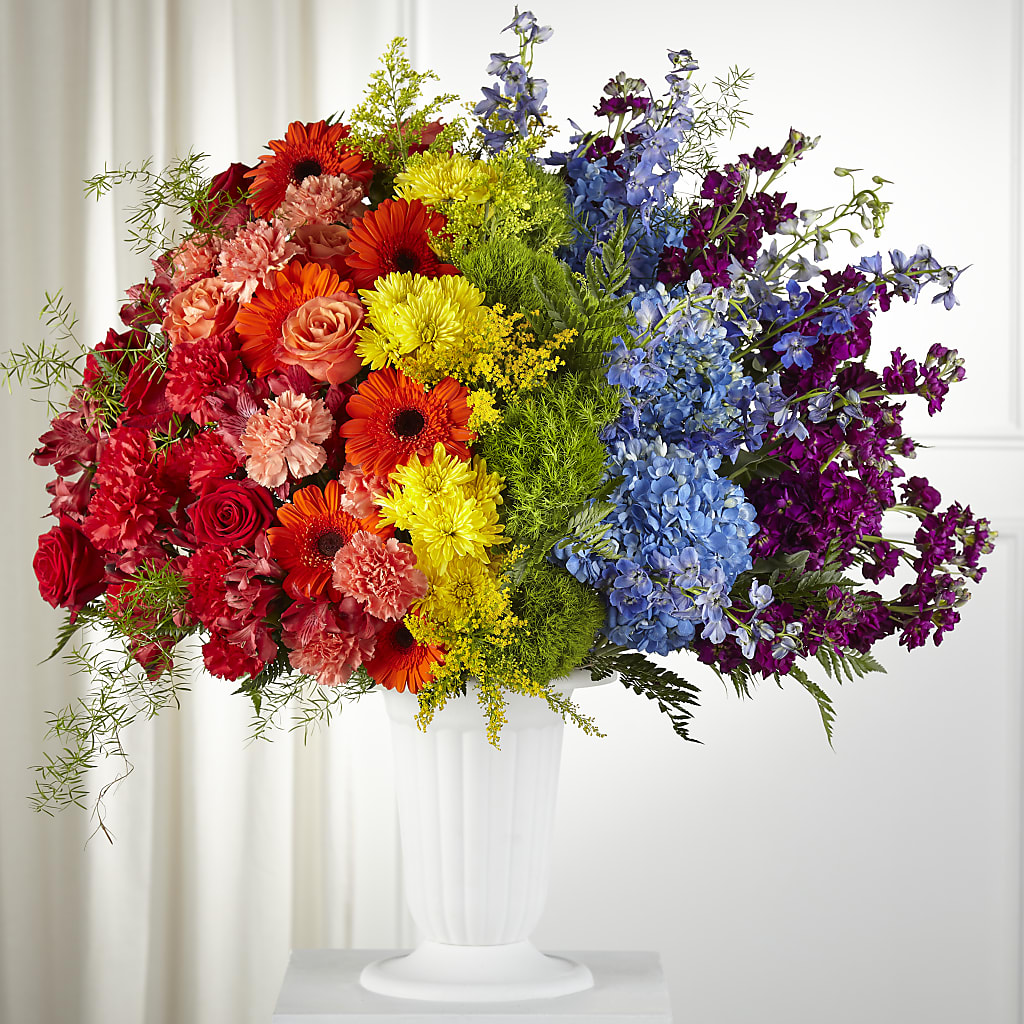 Pride & Unity Arrangement – Maes Flower Shop, Ville Platte LA