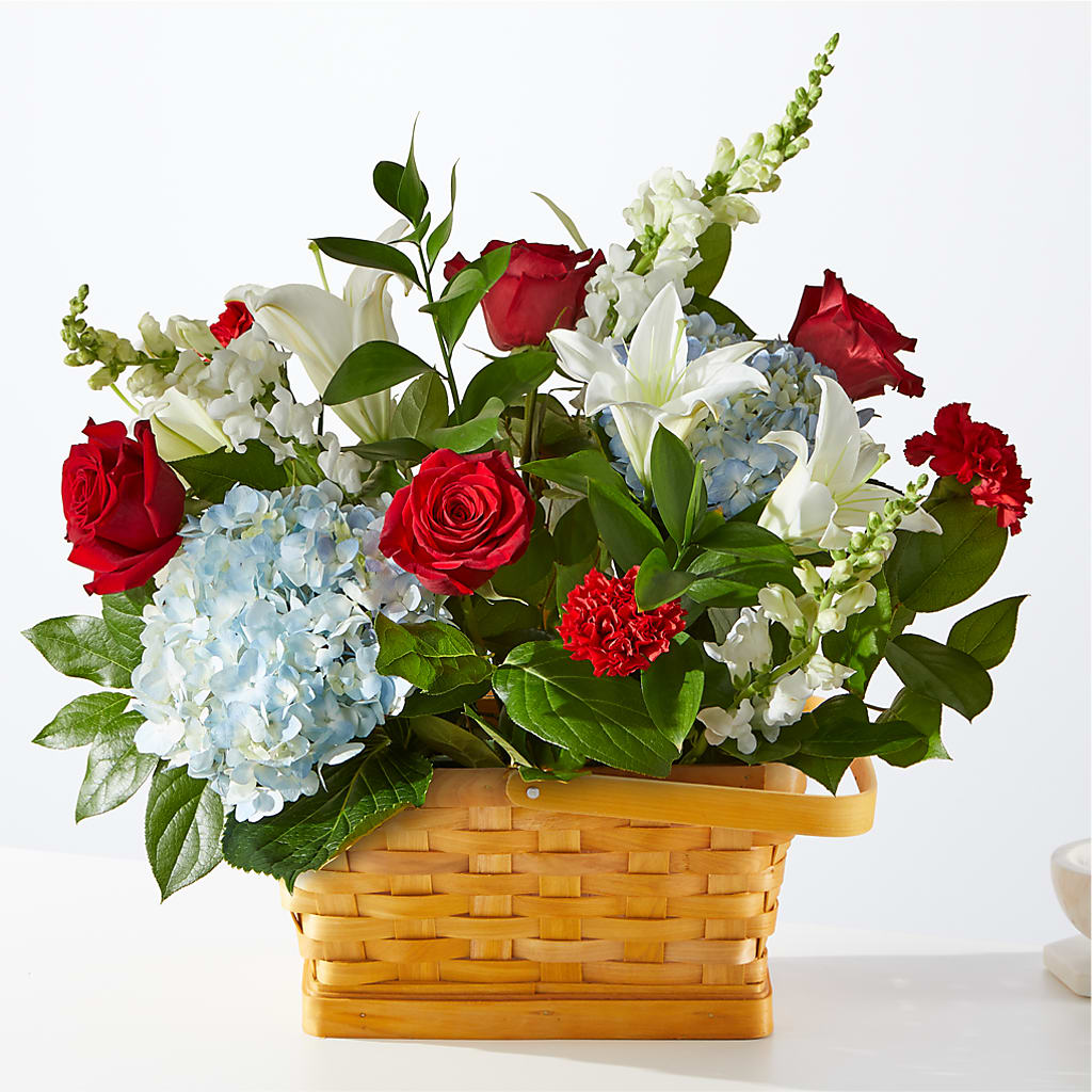 Greater Glory Basket – Maes Flower Shop, Ville Platte LA