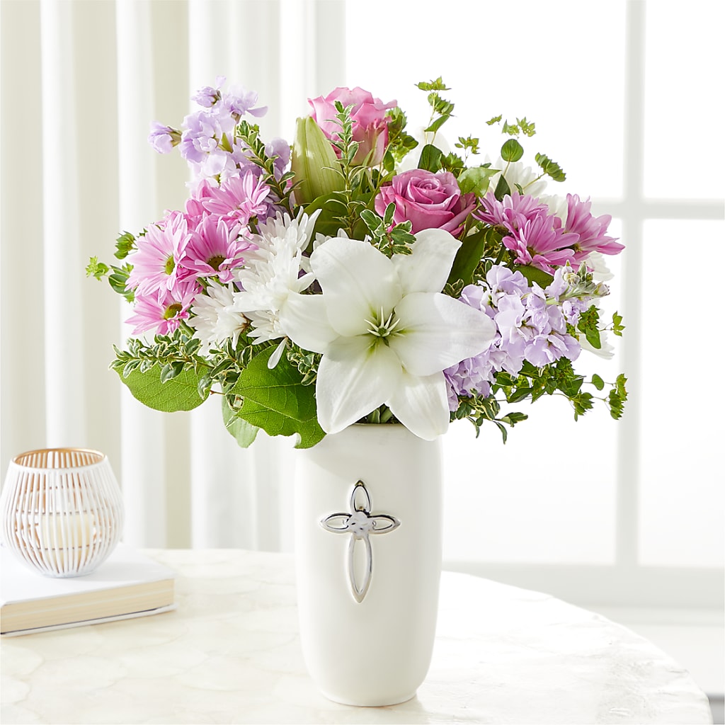 Sacred Space Bouquet – Maes Flower Shop, Ville Platte LA