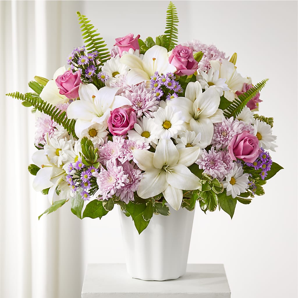 Warmest Thoughts Tabletop Basket – Maes Flower Shop, Ville Platte LA
