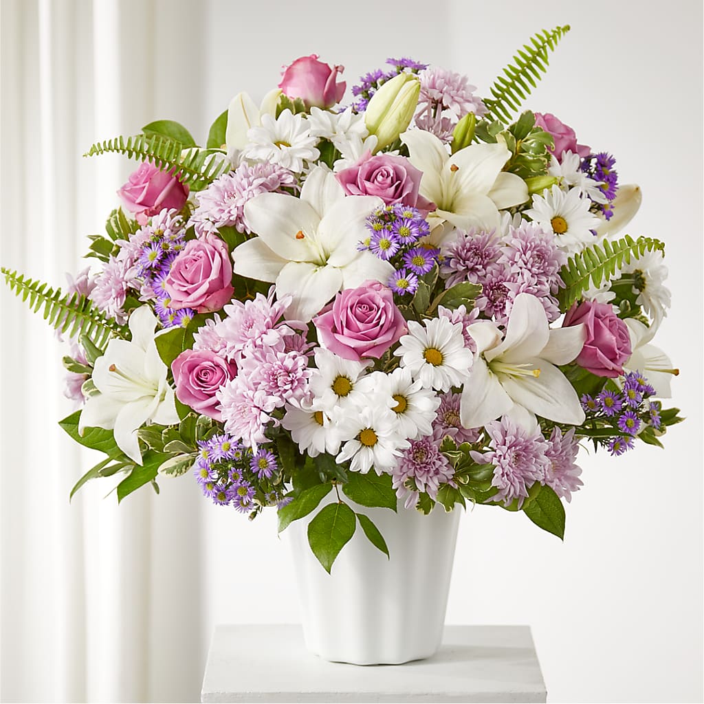 Warmest Thoughts Tabletop Basket – Maes Flower Shop, Ville Platte LA