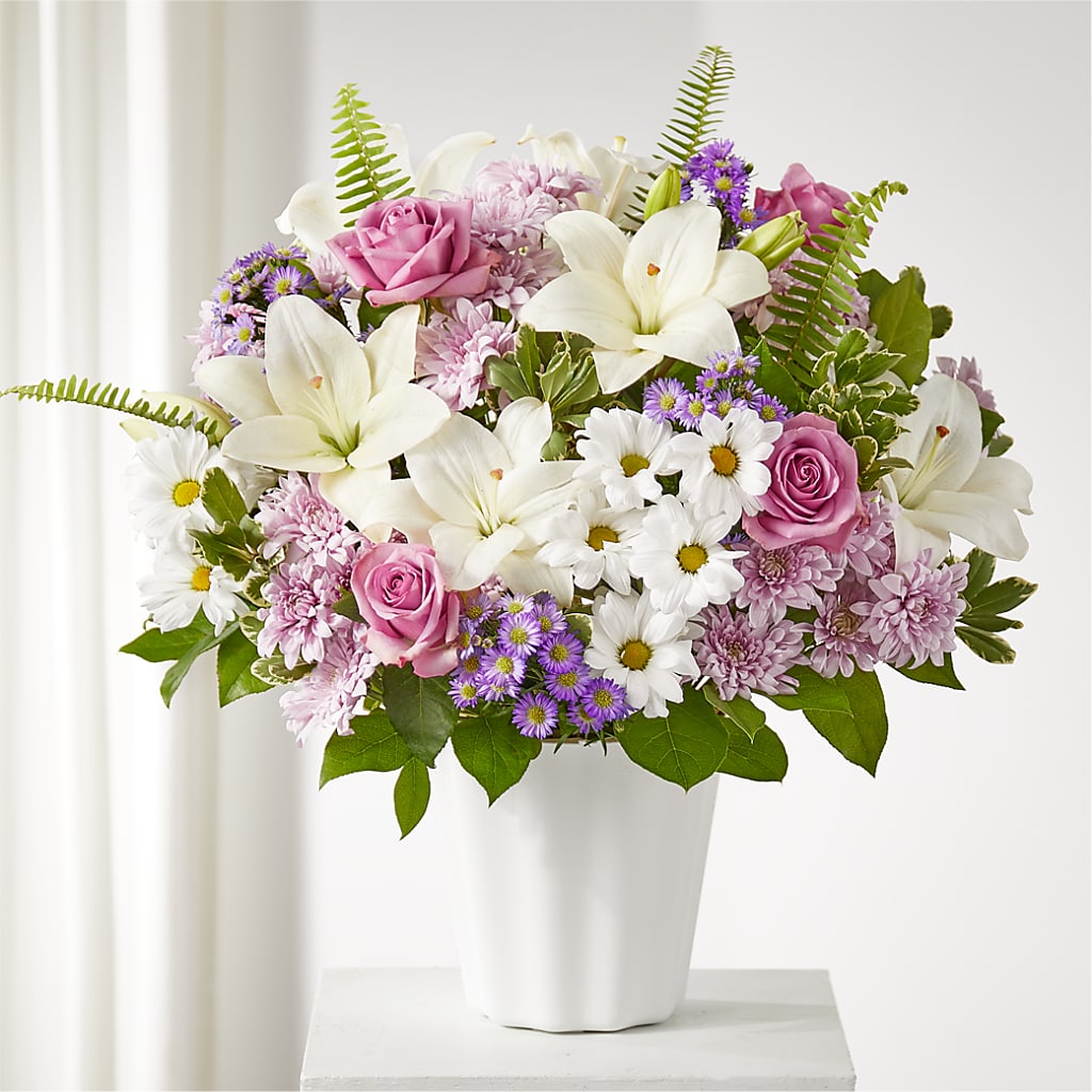 Warmest Thoughts Tabletop Basket – Maes Flower Shop, Ville Platte LA