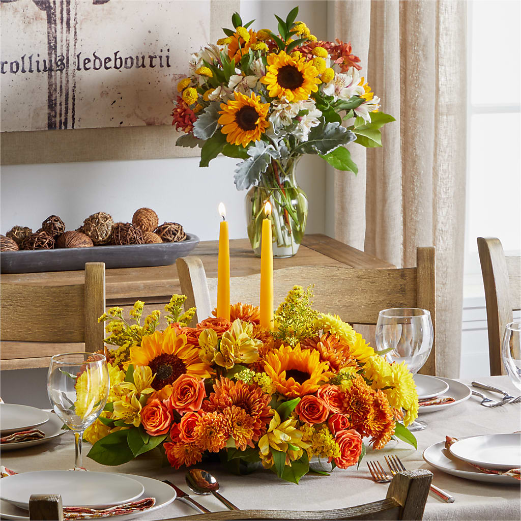 Golden Gathering Bundle – Maes Flower Shop, Ville Platte LA