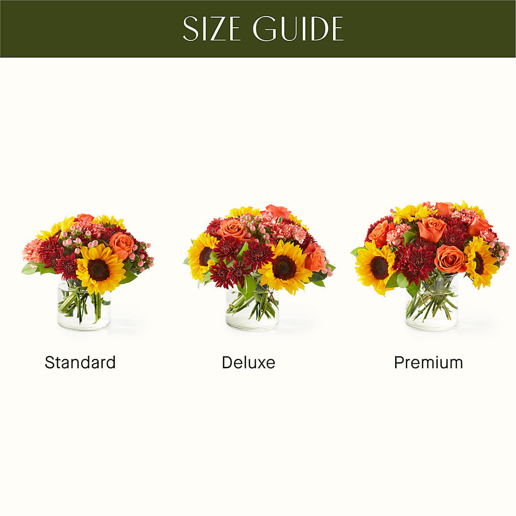 September Sunset Bouquet – Maes Flower Shop, Ville Platte LA