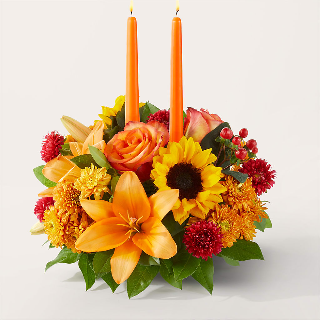 Grateful Centerpiece – Maes Flower Shop, Ville Platte LA
