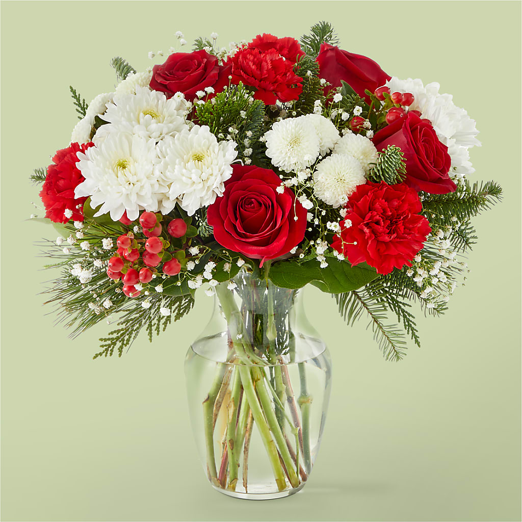 Chance of Flurries Bouquet – Maes Flower Shop, Ville Platte LA