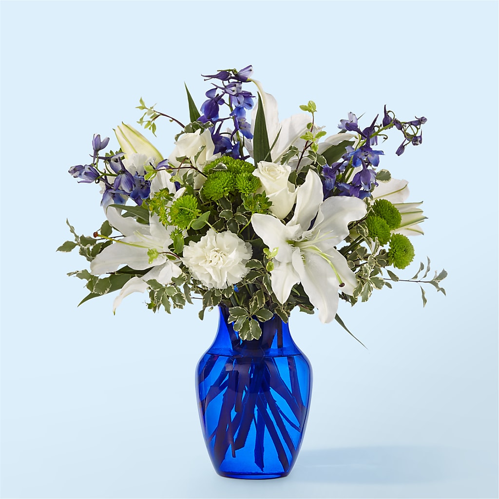 Santorini Bouquet – Maes Flower Shop, Ville Platte LA