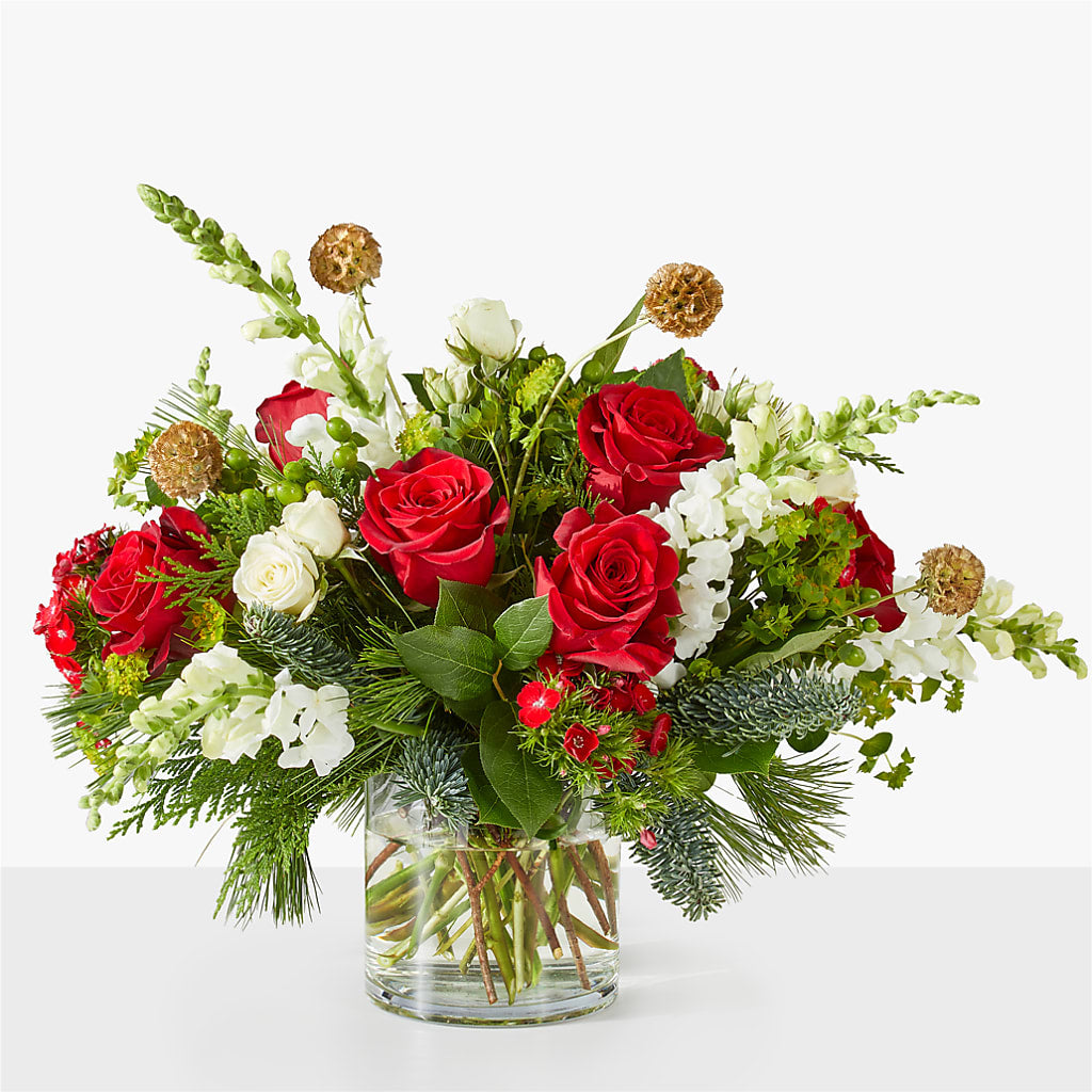 Deck the Halls Bouquet – Maes Flower Shop, Ville Platte LA