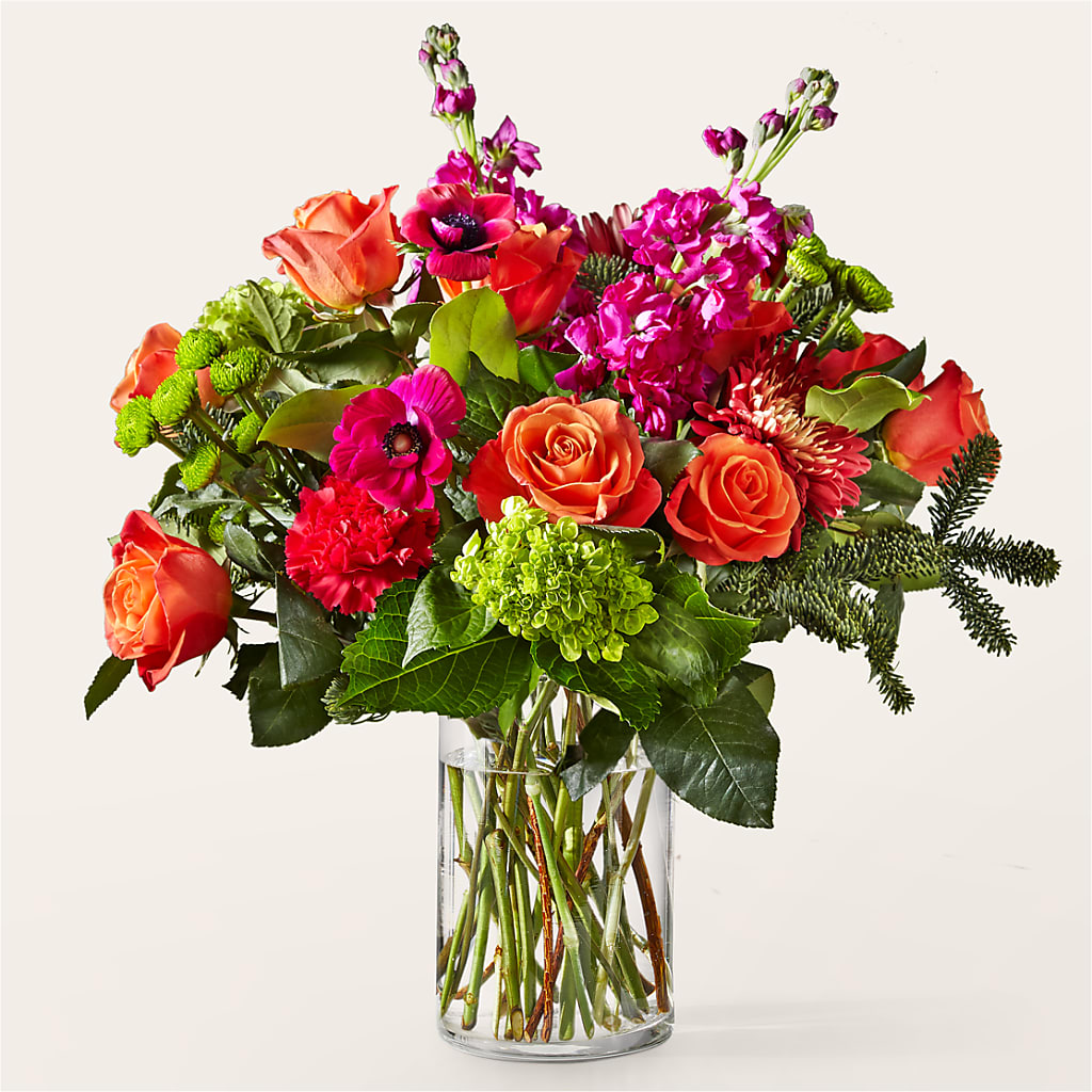 All the Tinsel Bouquet – Maes Flower Shop, Ville Platte LA