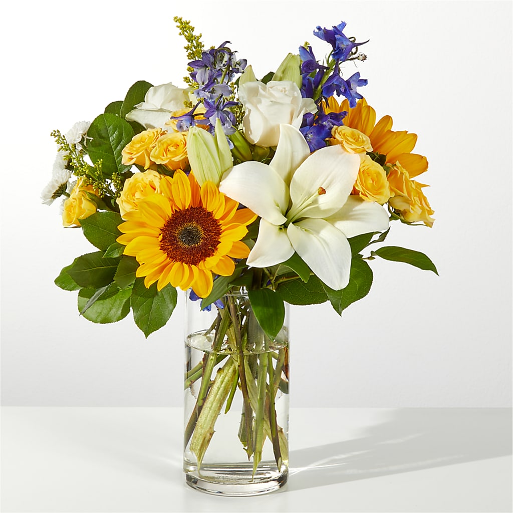 Wonderfully Sunny Bouquet – Maes Flower Shop, Ville Platte LA