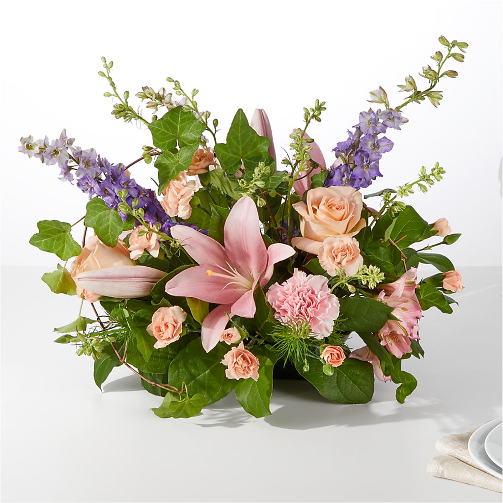 Blossom Time Centerpiece – Maes Flower Shop, Ville Platte LA