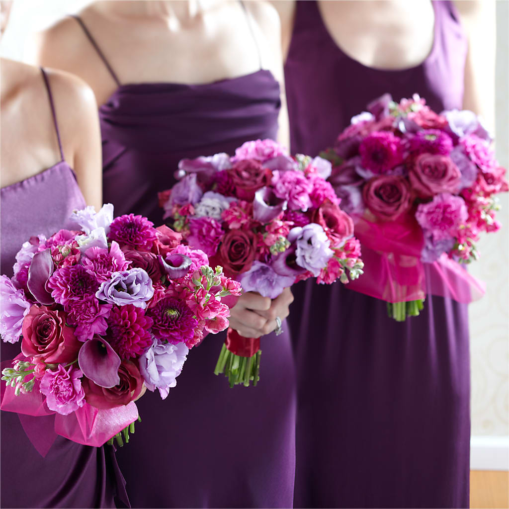 Bridesmaid's Garden Bouquet – Maes Flower Shop, Ville Platte LA