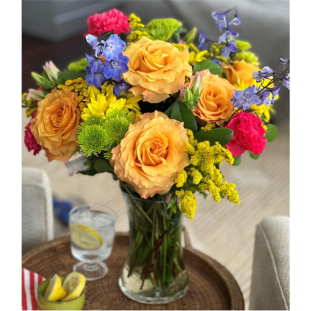 Bold & Bright – A Florist Original –  Maes Flower Shop, Ville Platte LA