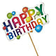 Happy Birthday Pick –  Maes Flower Shop, Ville Platte LA