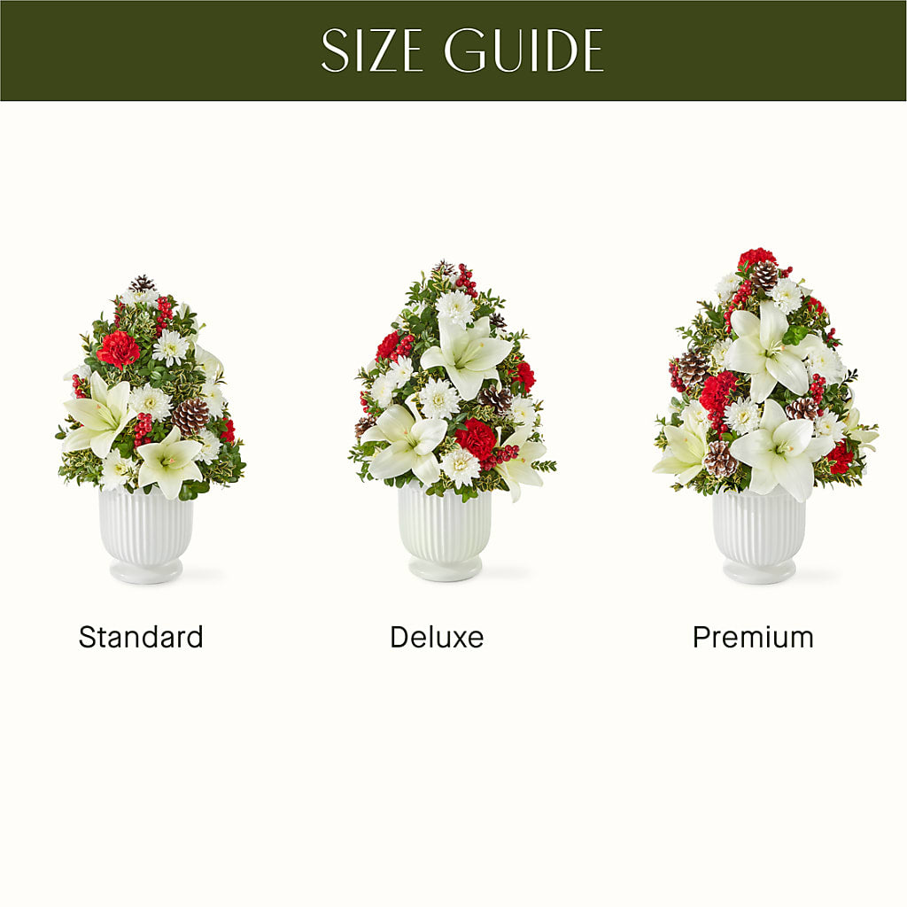 Festive Moments Tree –  Maes Flower Shop, Ville Platte LA