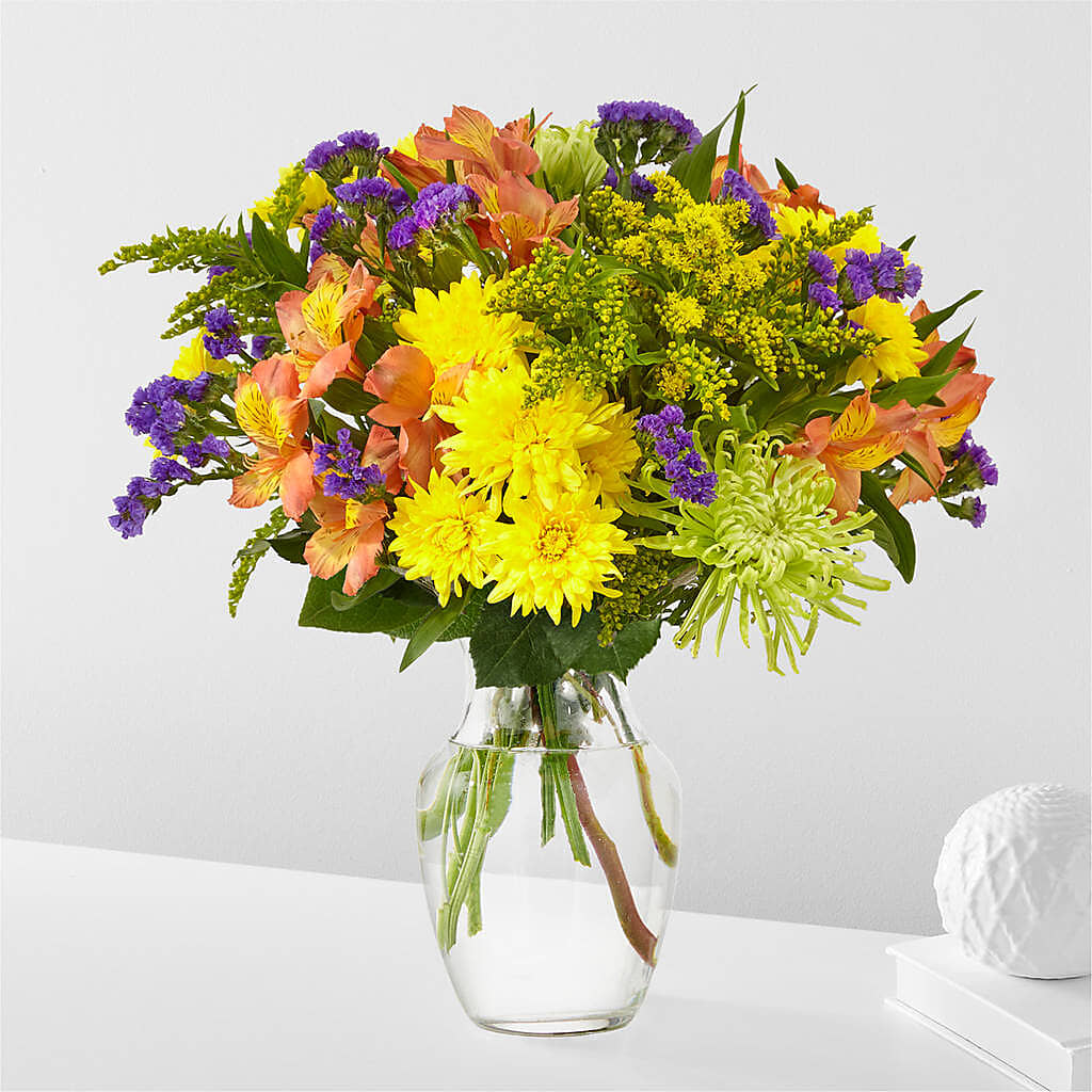 Marmalade Skies Bouquet –  Maes Flower Shop, Ville Platte LA