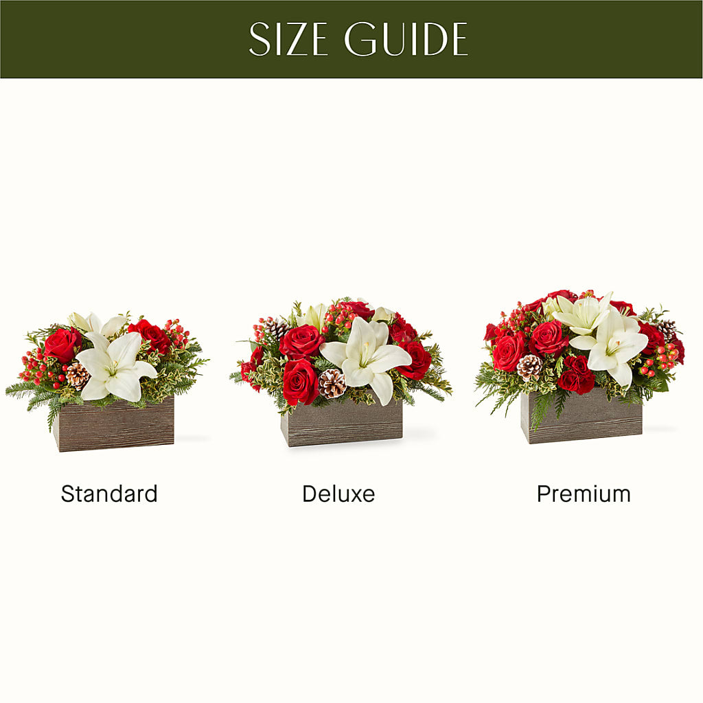 Snowy Wonderland Bouquet –  Maes Flower Shop, Ville Platte LA