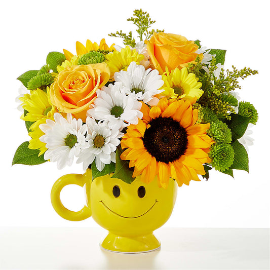 Be Happy Bouquet –  Maes Flower Shop, Ville Platte LA