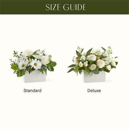Fresh Linen Box Bouquet –  Maes Flower Shop, Ville Platte LA