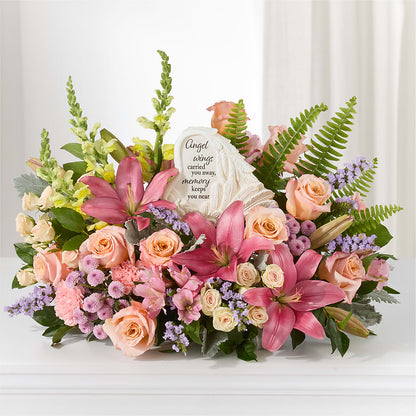 Gentle Light Arrangement –  Maes Flower Shop, Ville Platte LA