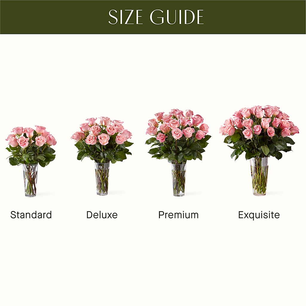 Long Stem Pink Rose Bouquet –  Maes Flower Shop, Ville Platte LA