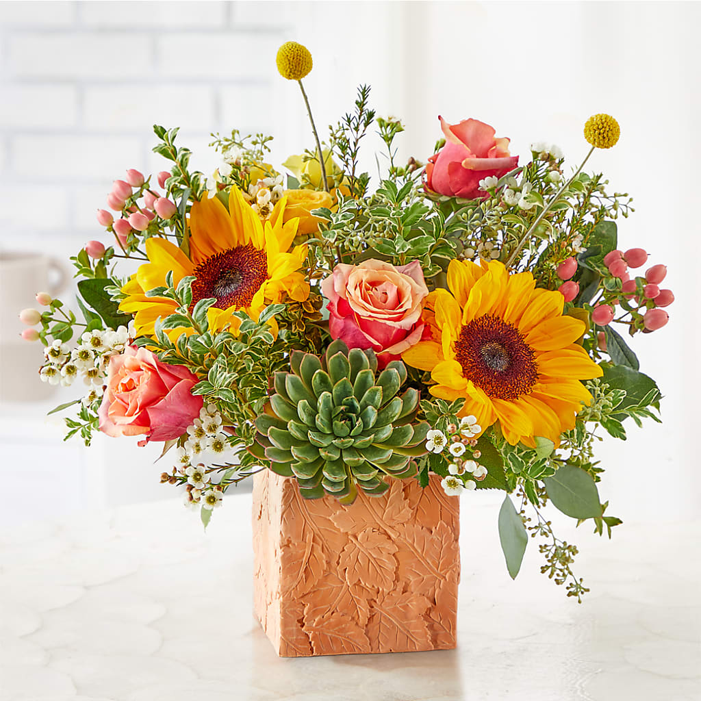 Sunflower Season Bouquet –  Maes Flower Shop, Ville Platte LA